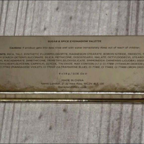 Iconic London Sugar & Spice Eyeshadow Palette - Picture 2 of 3